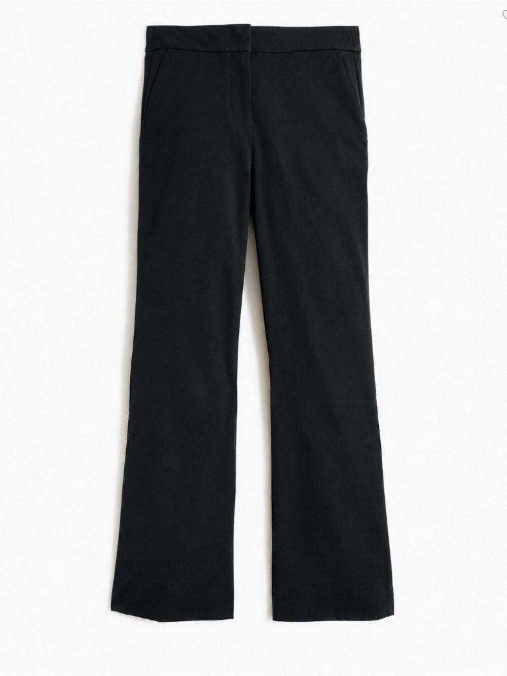 J.Crew Black Kelsey flare pant • size 14 • NWT • BG357
